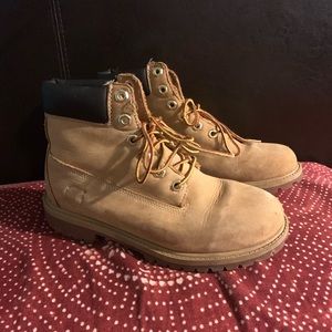Tan Timberland Boots